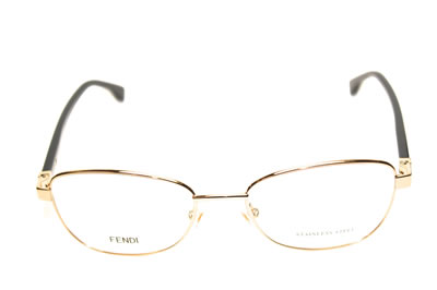 Fendi Eyeglasses Gold/Black