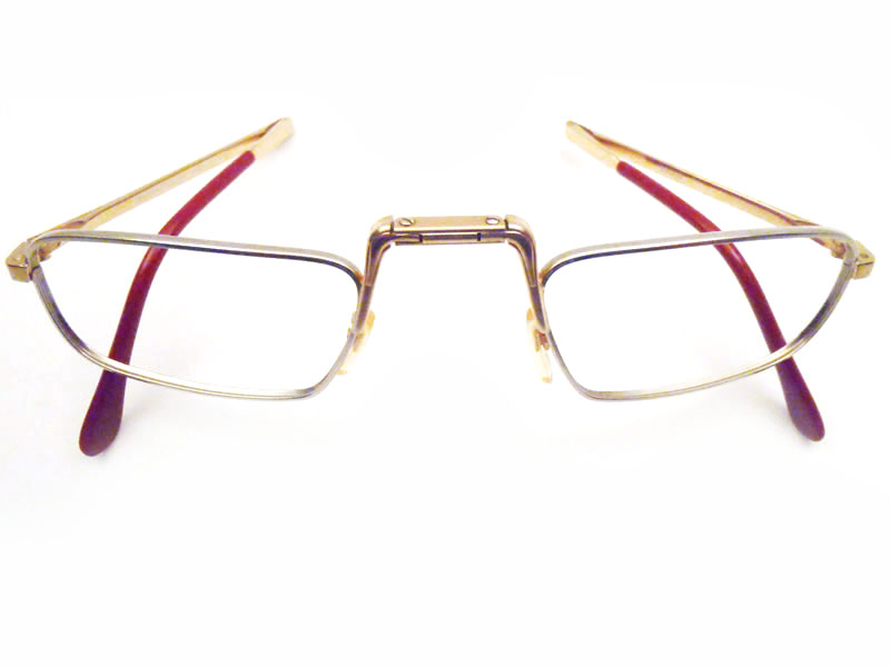 Folding prescription sales glasses frames