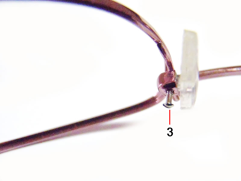 Eyeglass Screws for Nose Pads