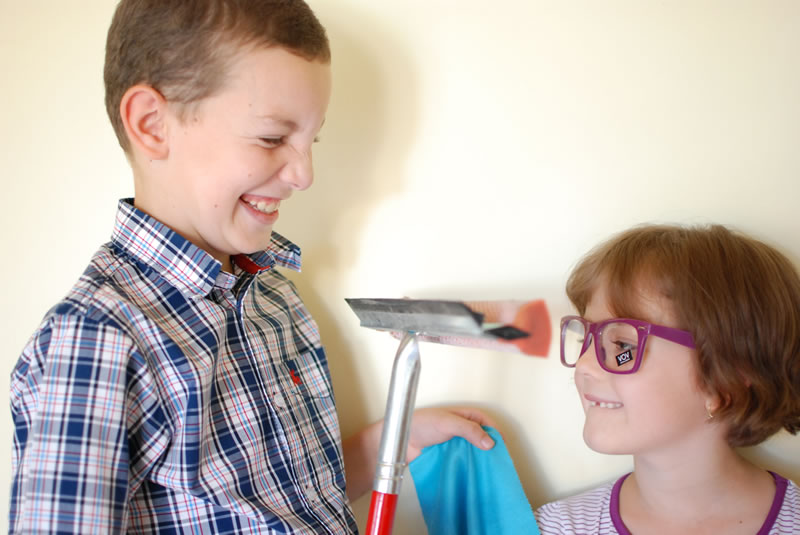 Cleaning Eyeglasses