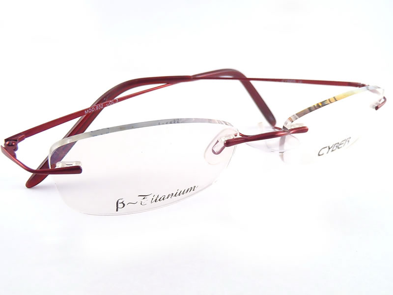 Rimless Eyeglass Frame